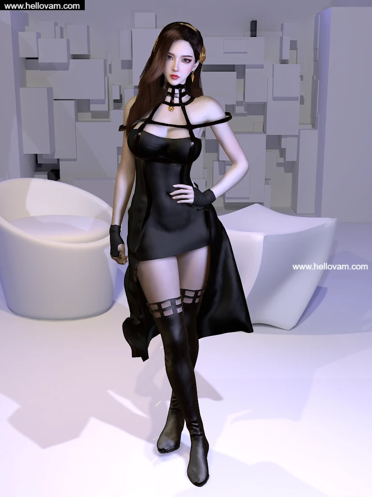 间谍过家家约尔套装Noc_This.Yor_Clothes.1-Hellovam资源网