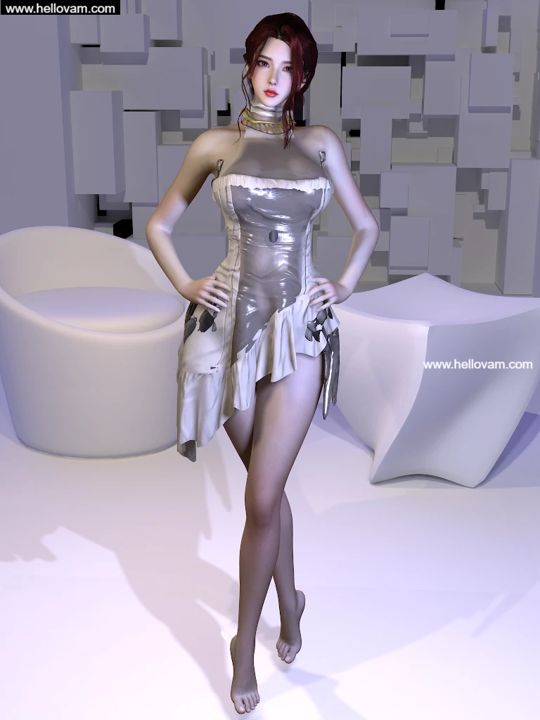 Qing.DOA-婚纱.1-Hellovam资源网