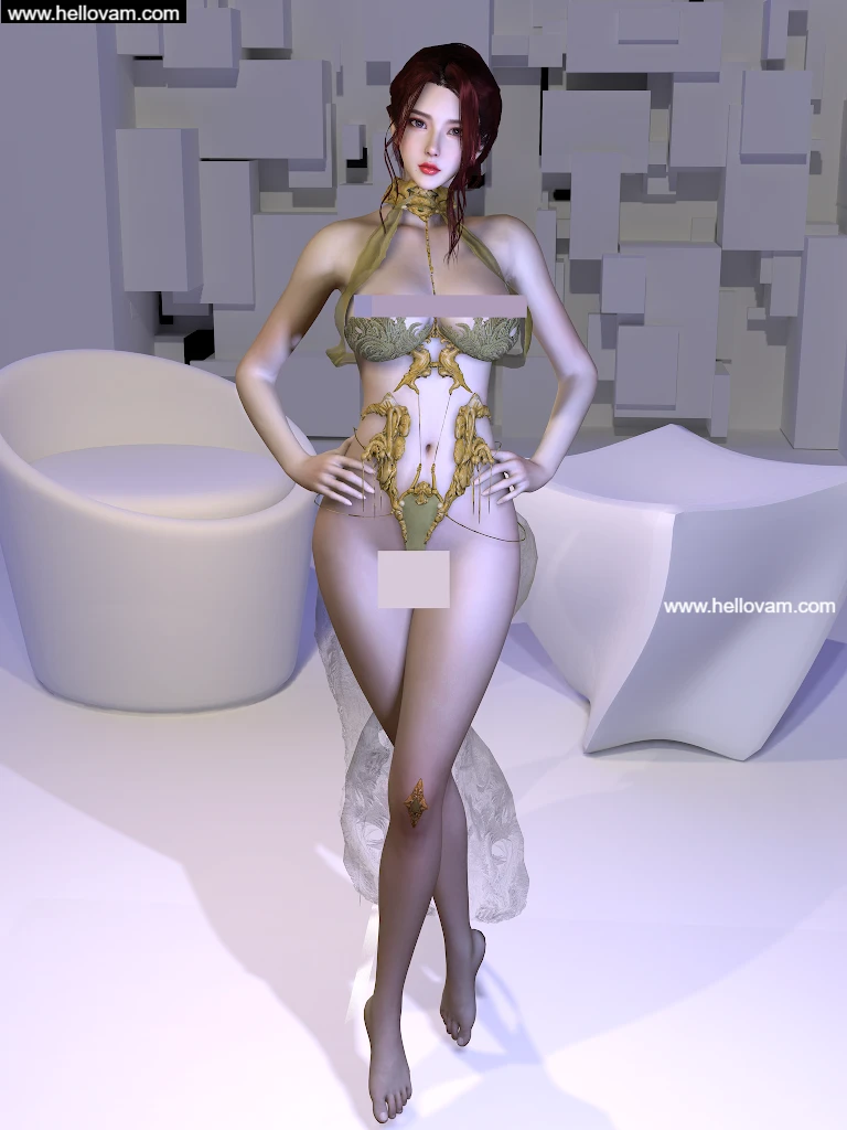 4款服装Qing.FFXV-Shiva.1-Hellovam资源网