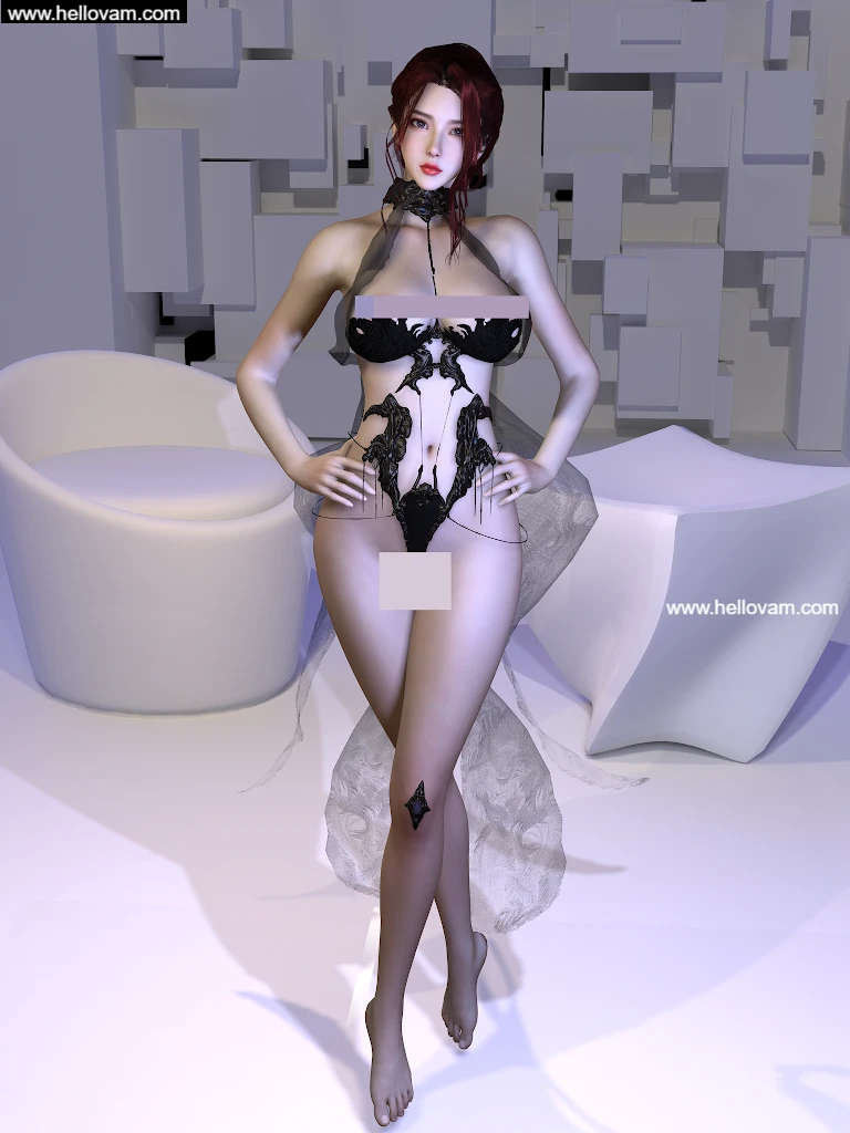 图片[2]-4款服装Qing.FFXV-Shiva.1-Hellovam资源网