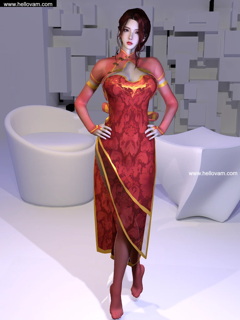 Qing.TDA_China_Dress-月卡版.1-Hellovam资源网