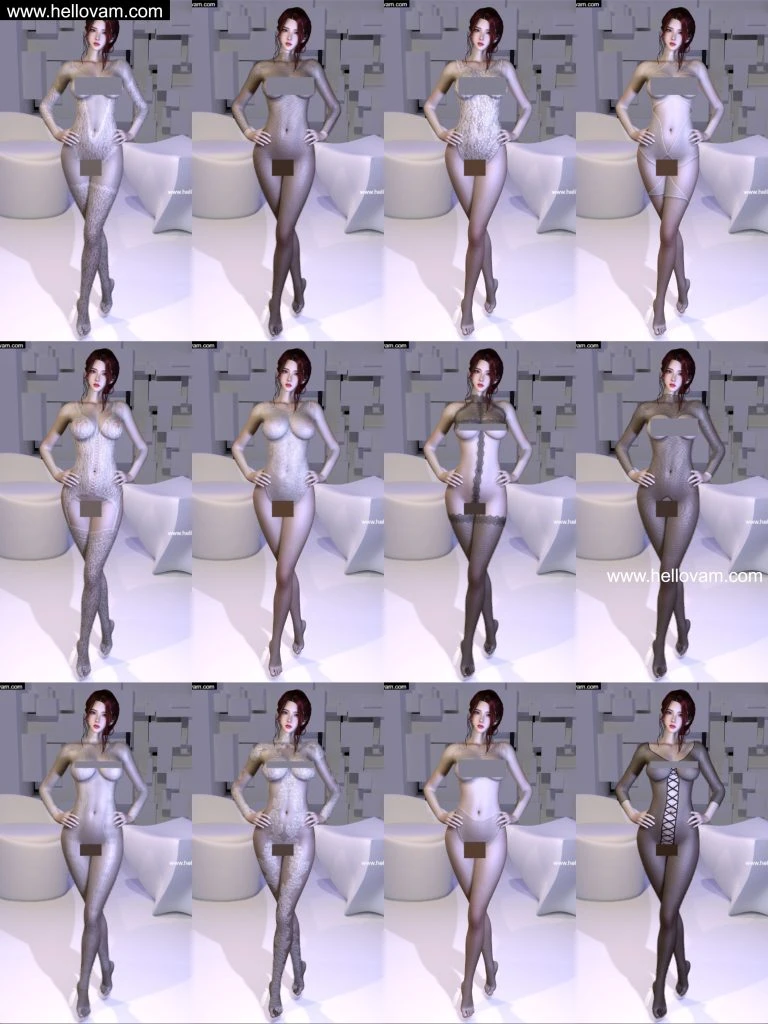 Qing.全身丝袜1.1-Hellovam资源网