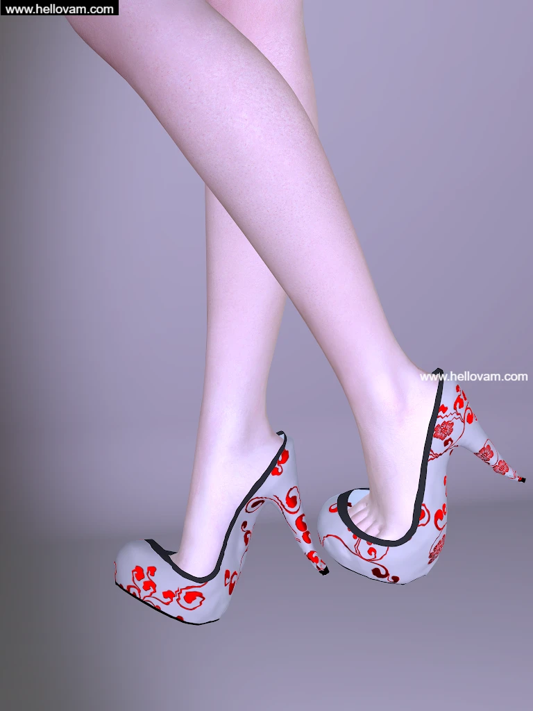 Qing.堕天使-高跟.1-Hellovam资源网