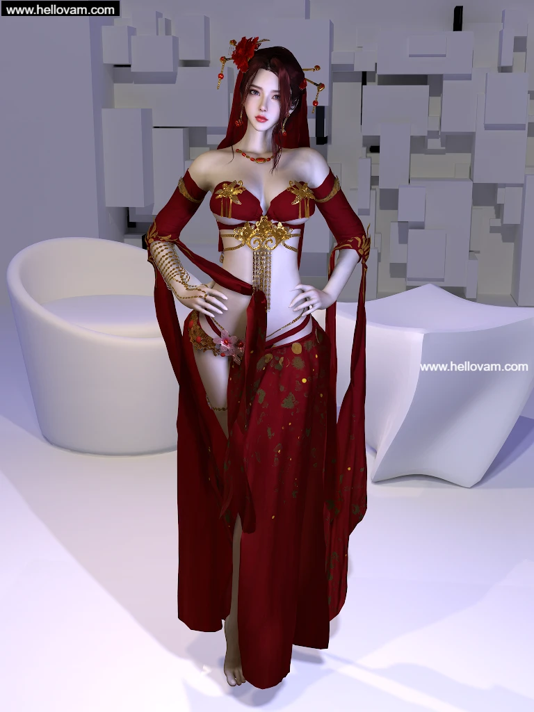 Qing.女祭司（重置版）2.1-Hellovam资源网