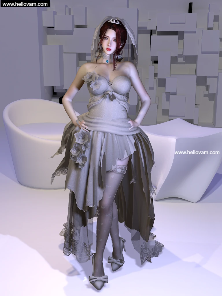 Qing.弱音婚纱.1-Hellovam资源网