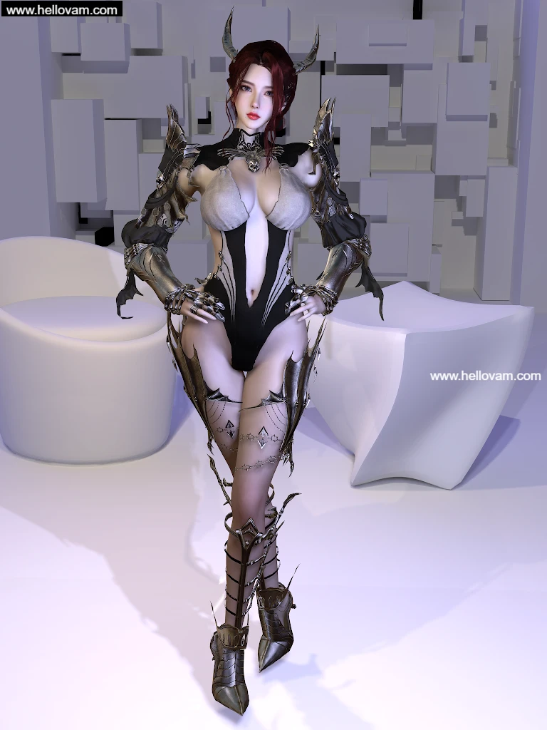 图片[2]-人物和服装Qing.洛奇-Vin_Evil_Lady.1-Hellovam资源网