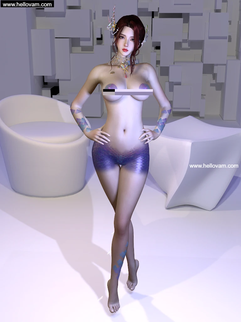 Qing.灵珠饮月-f.1-Hellovam资源网