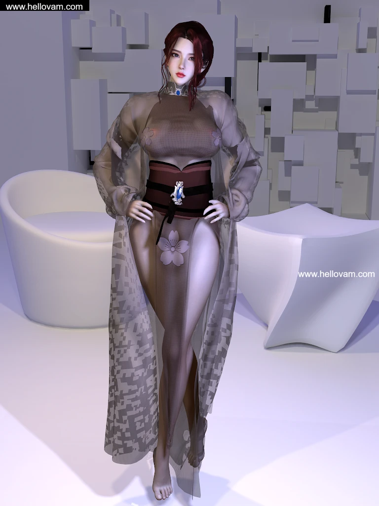 Qing.痴呆猫头C1.1-Hellovam资源网