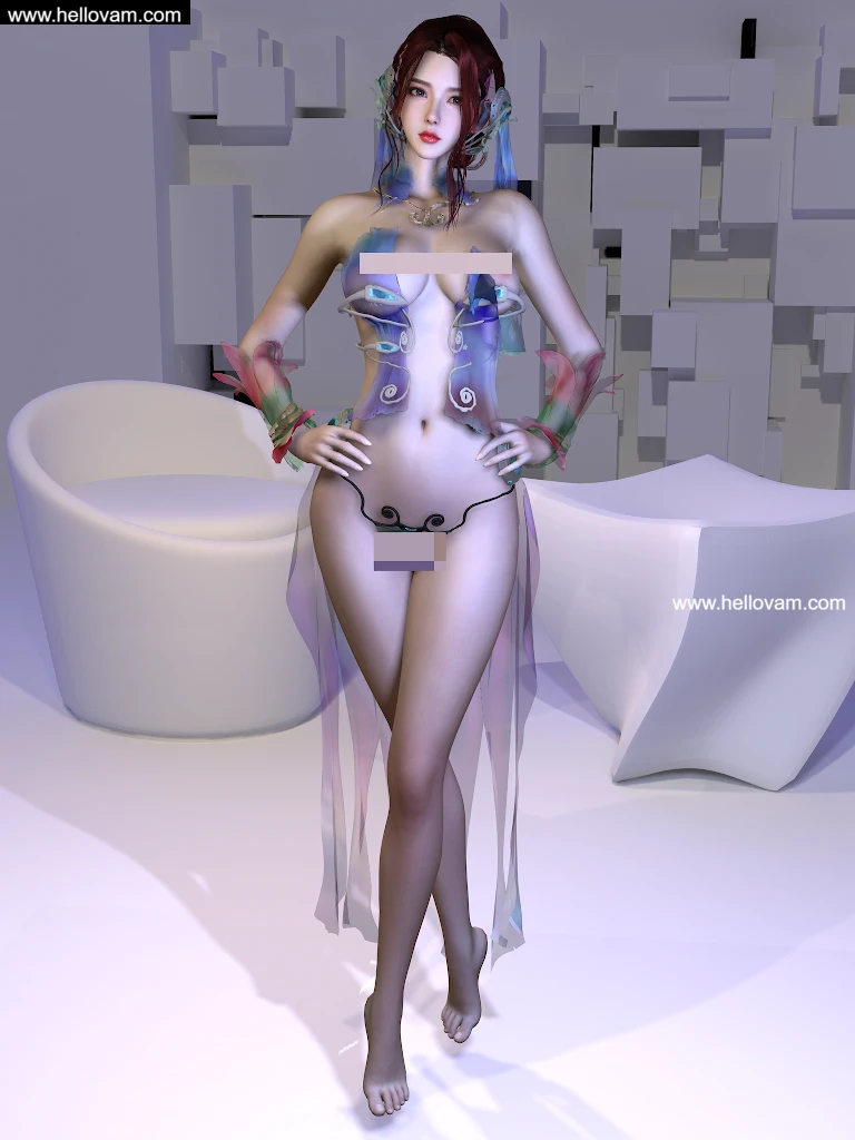 Qing.花仙.1-Hellovam资源网