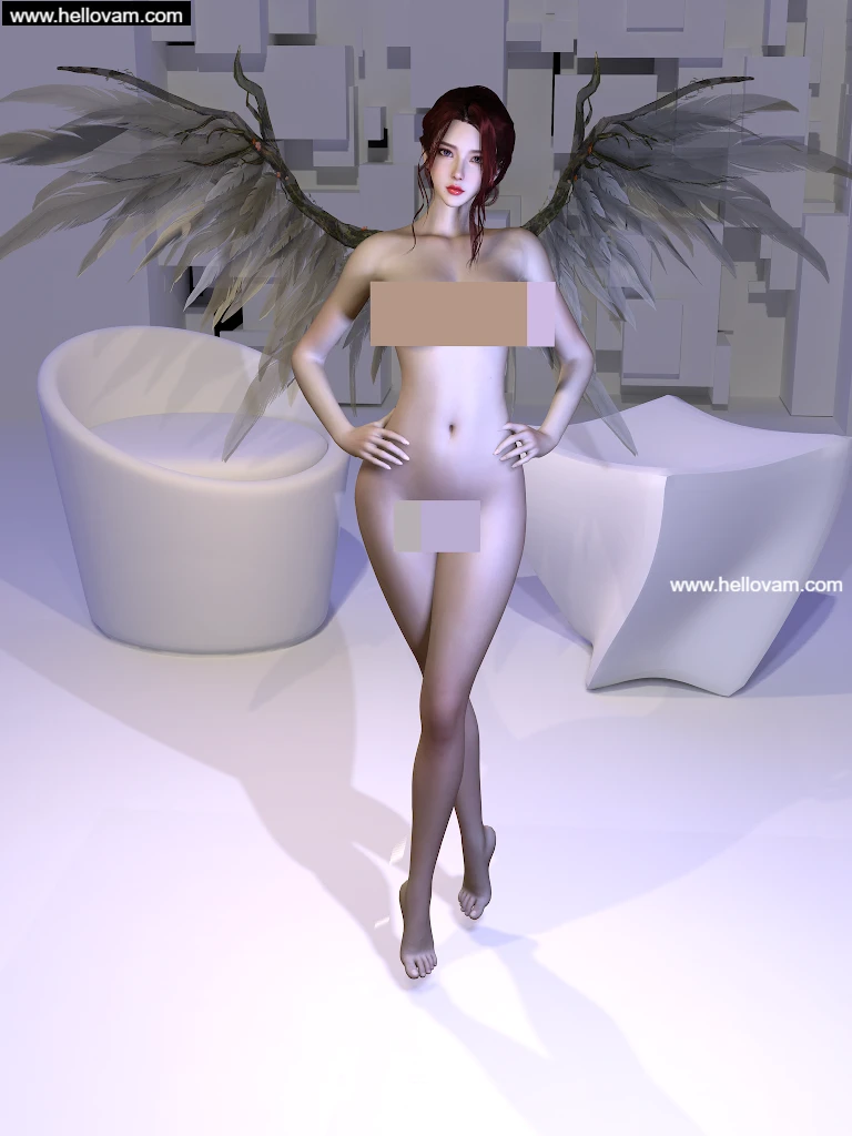 Qing.雷吉娜-翅膀.1-Hellovam资源网