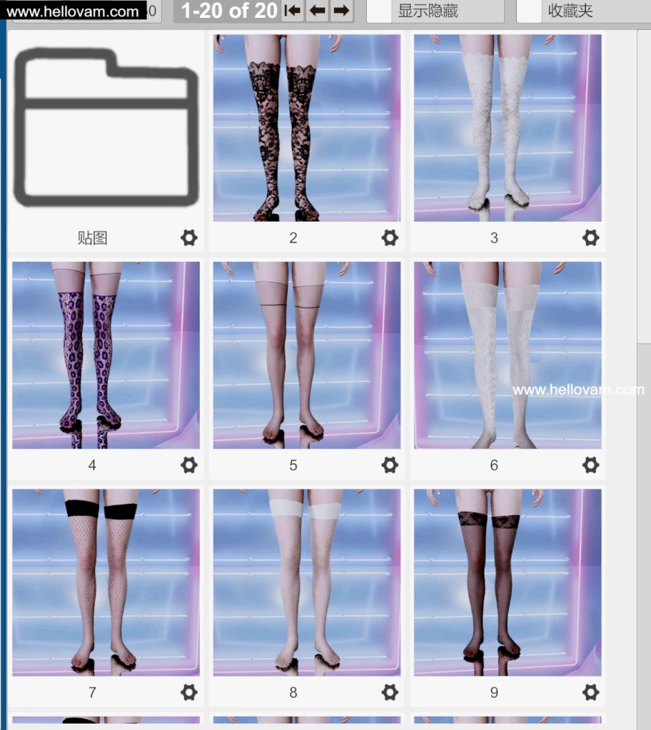 图片[21]-Qingfeng.3_preset_bellybands_and_20_preset_stockings.1-Hellovam资源网
