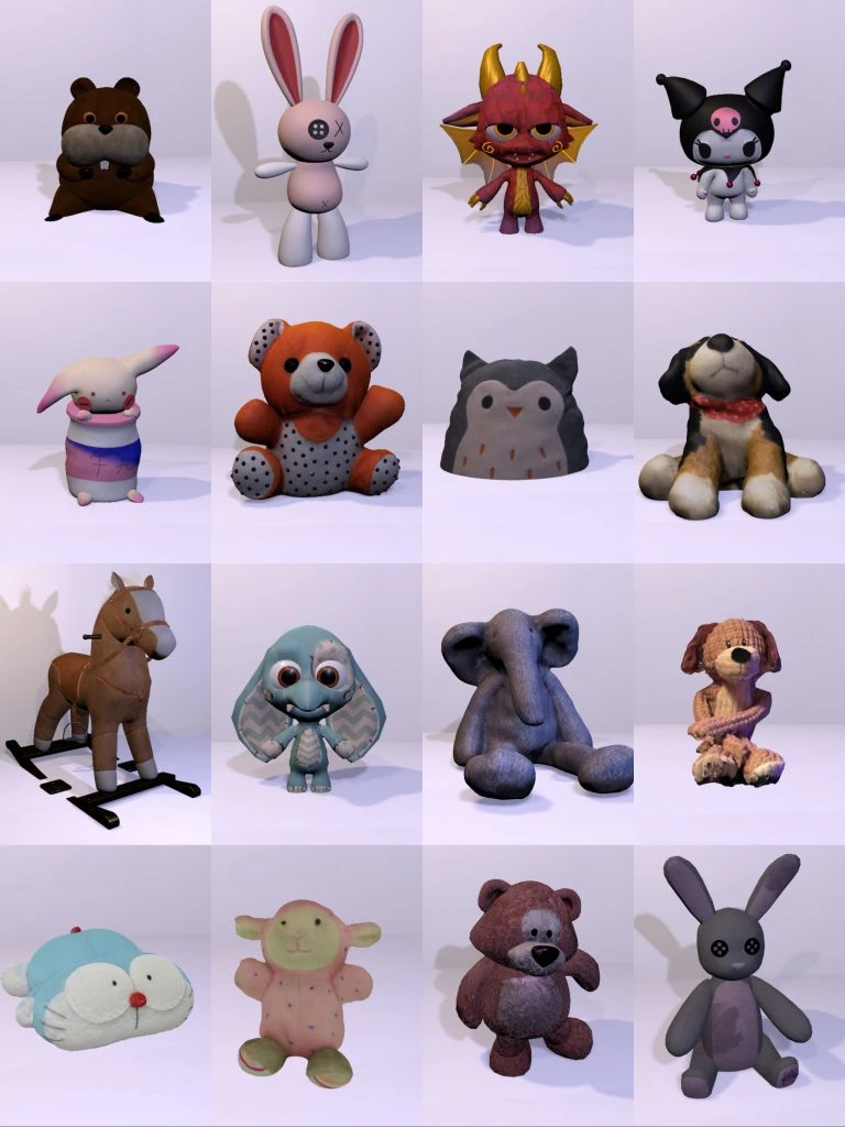 玩具摆件STUFFED-Hellovam资源网