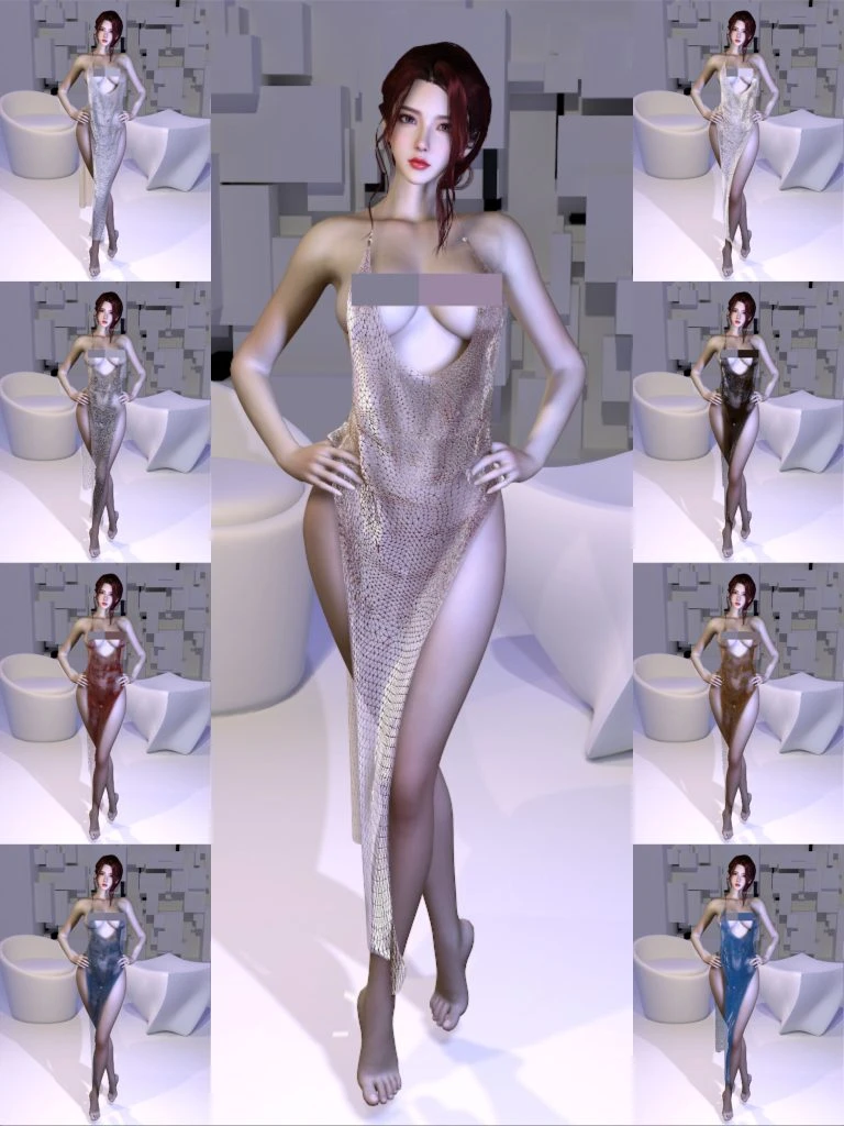 多款服装VAM-YJ.XQZ1-1.1-Hellovam资源网