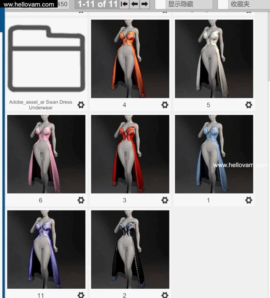 图片[7]-Vmax.Ar_Swan_Dress_set.1-Hellovam资源网