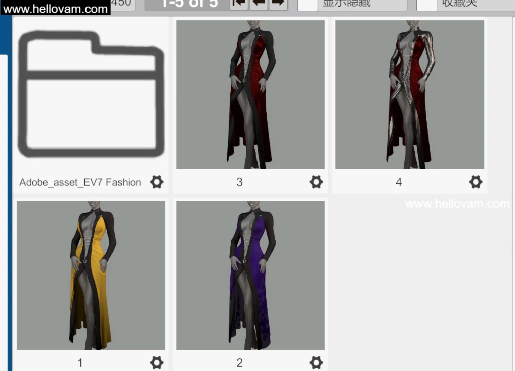 图片[5]-Vmax.EV7_Fashion_Dress.1-Hellovam资源网