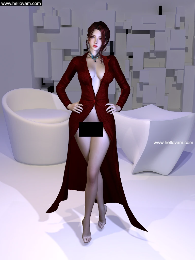 图片[2]-Vmax.Fashion_Formal_Dress_set.1-Hellovam资源网