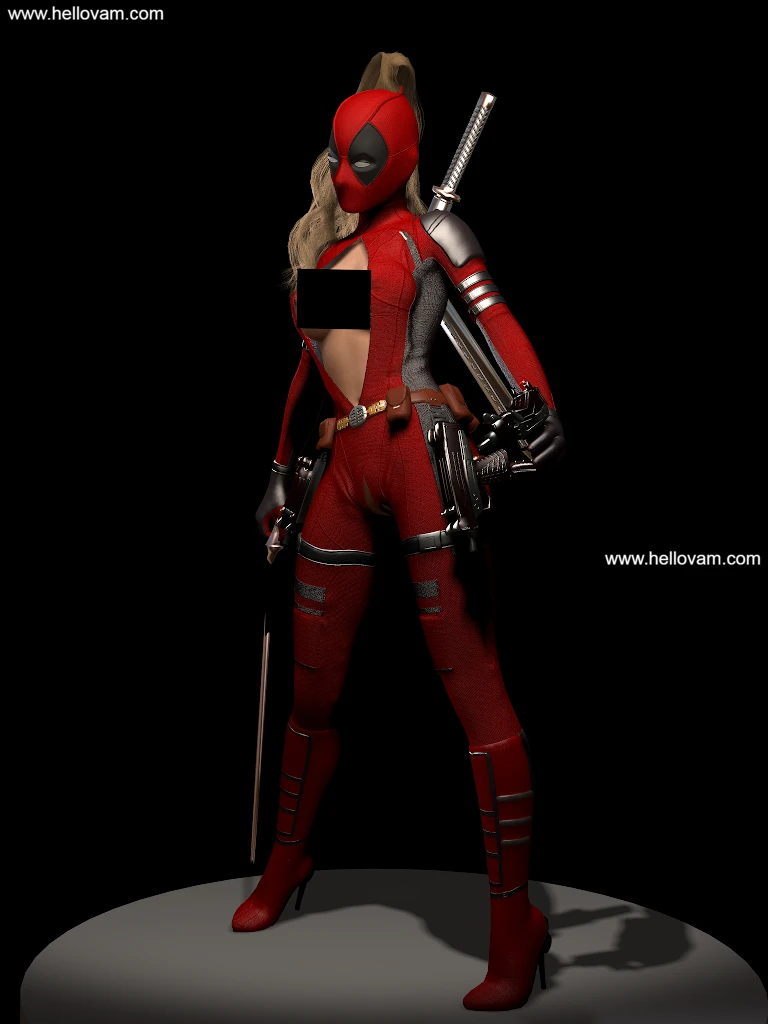 图片[4]-女死侍人物+服装LDP_set-Hellovam资源网