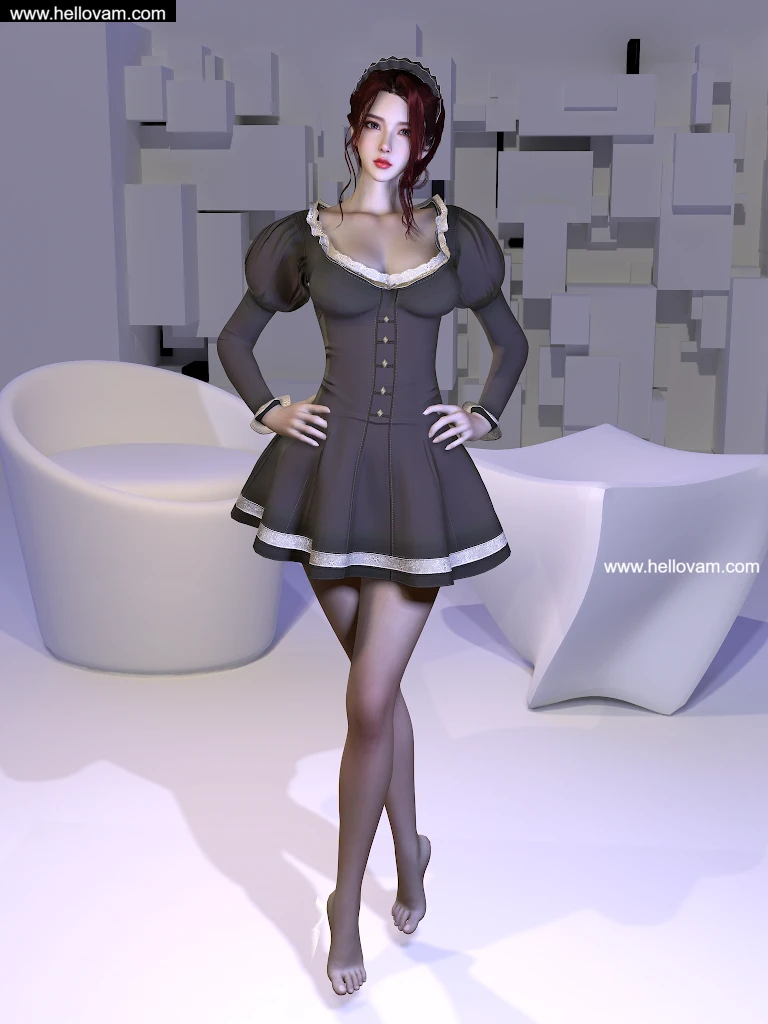 图片[3]-Vmax.Leather_maid_set.1-Hellovam资源网