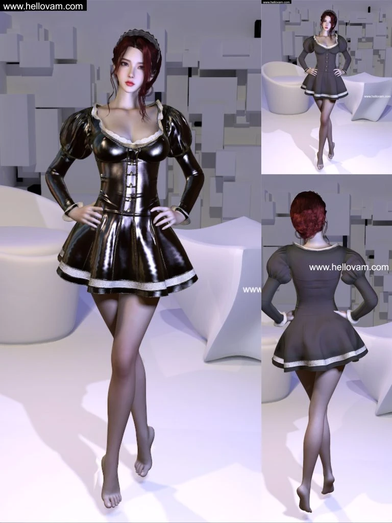 Vmax.Leather_maid_set.1-Hellovam资源网