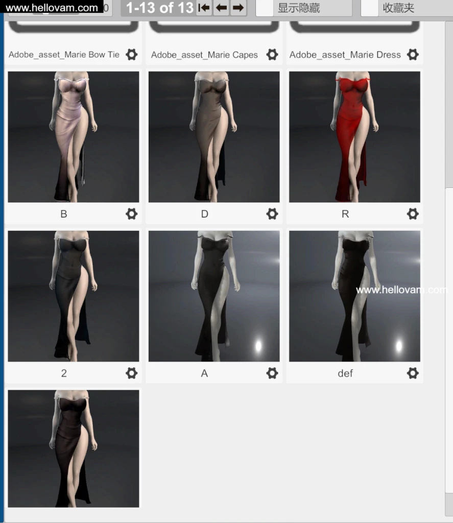 图片[5]-Vmax.Marie_Dress_Set.1-Hellovam资源网