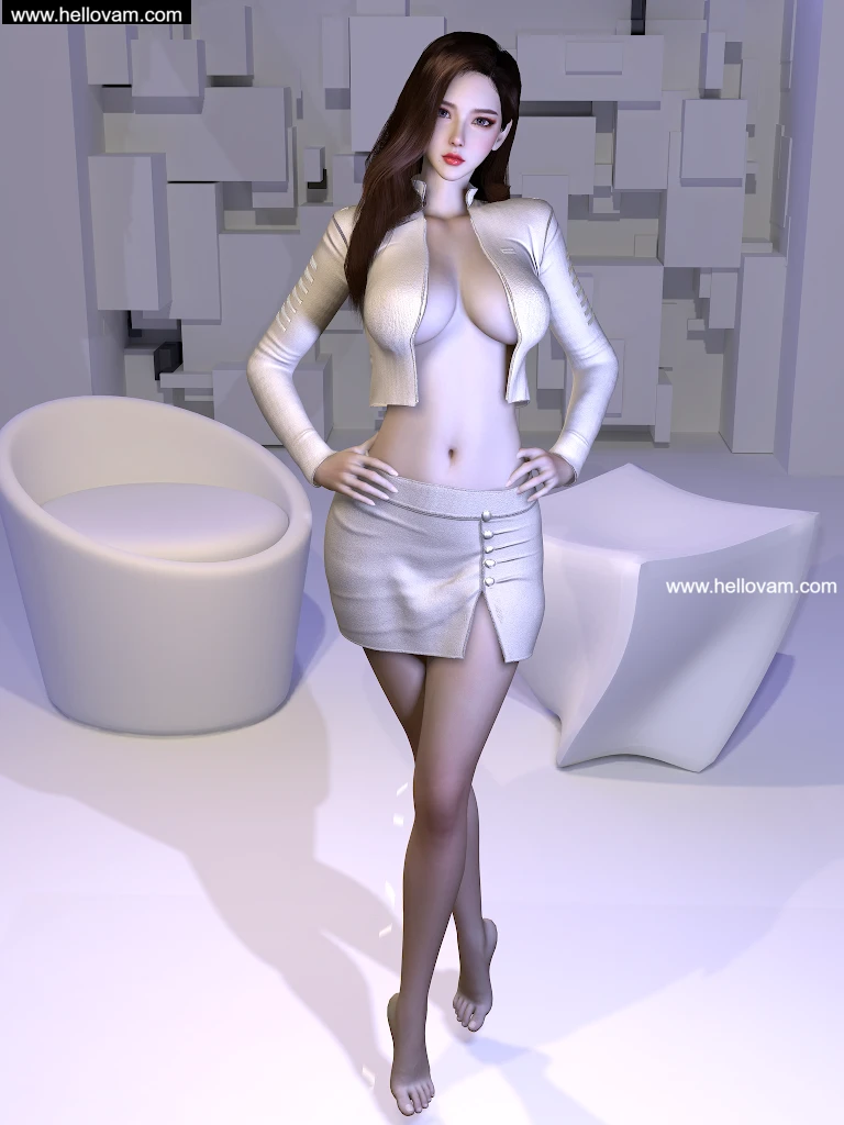 图片[5]-4套时尚女装套装Vmax.Modern_Dress_set.1-Hellovam资源网