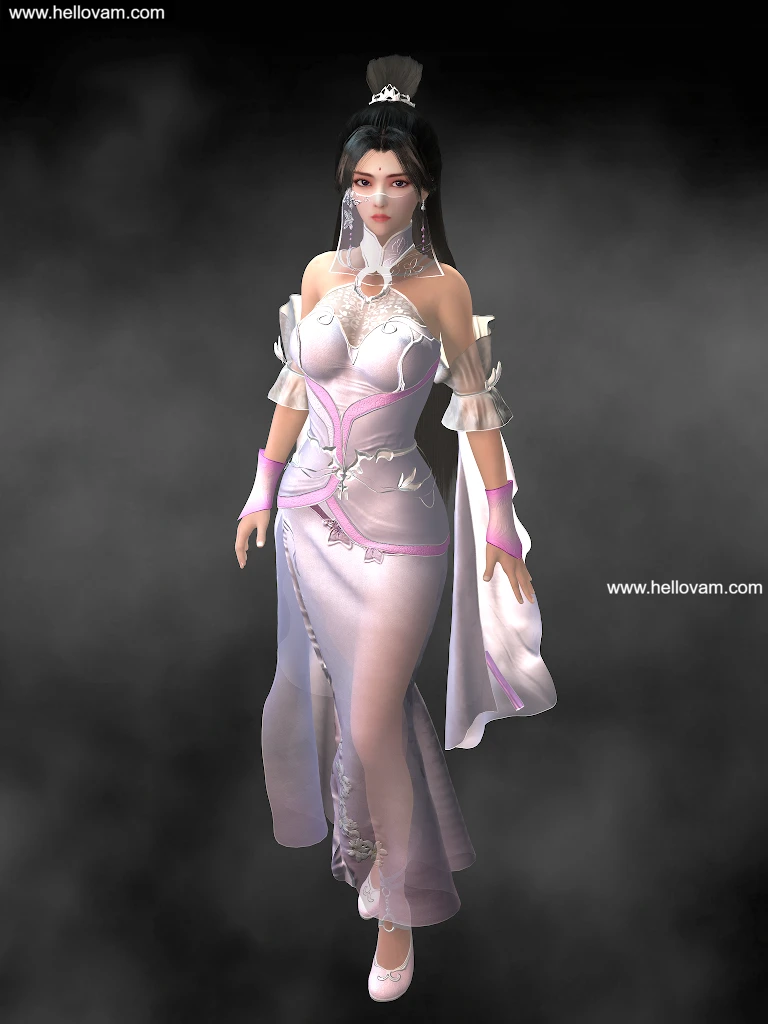 图片[3]-月婵人物+服装Vmax.YUECHAN.1-Hellovam资源网