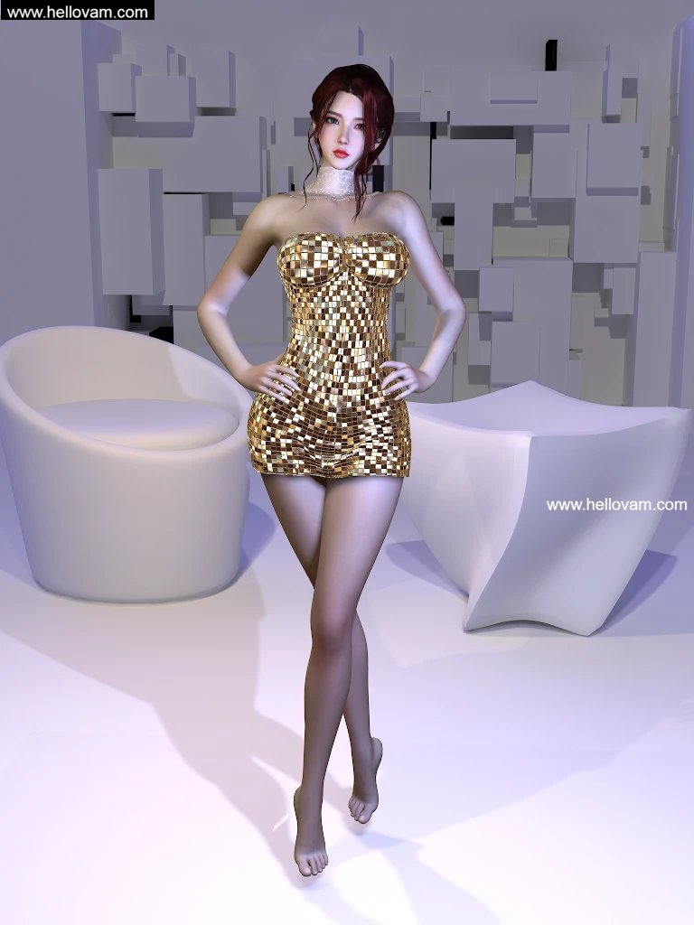 图片[4]-Vmax.sequin_Dress.1-Hellovam资源网