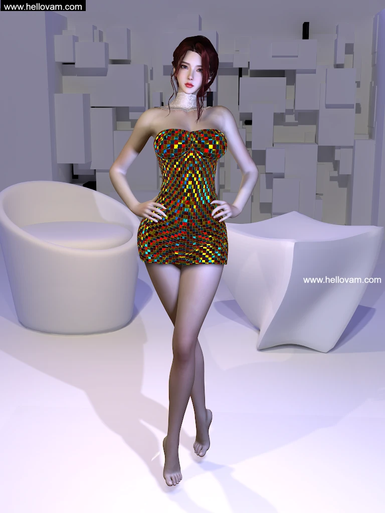 图片[3]-Vmax.sequin_Dress.1-Hellovam资源网