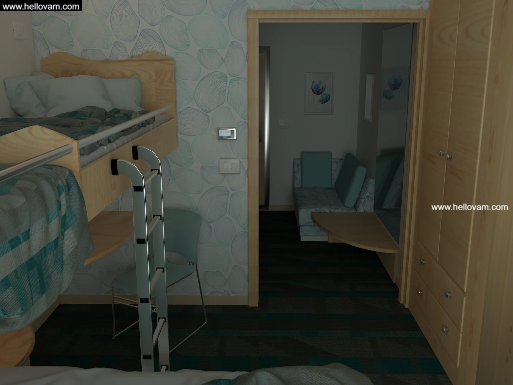 图片[2]-邮轮客舱cruise cabin-Hellovam资源网