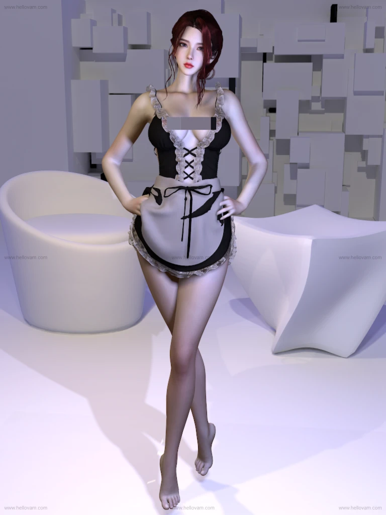 图片[2]-dlskd9.af_waitress_dress.1-Hellovam资源网