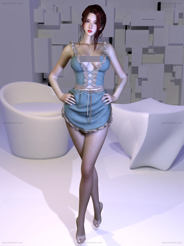图片[3]-dlskd9.af_waitress_dress.1-Hellovam资源网