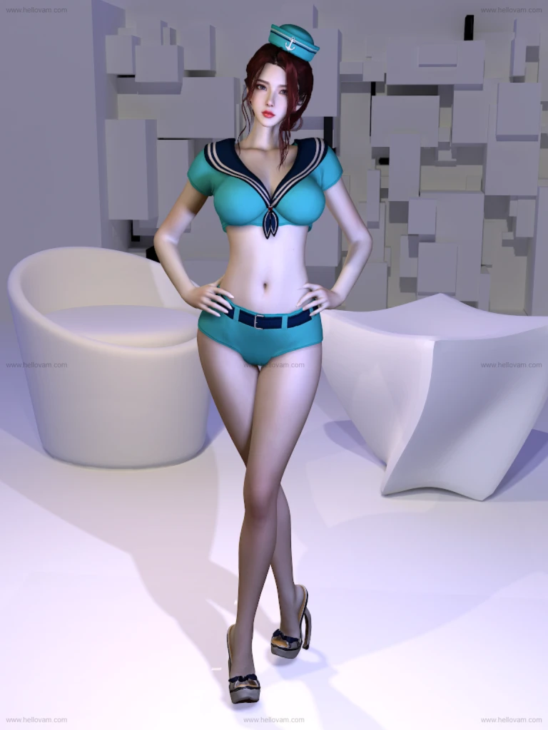 图片[5]-dlskd9.ahoy_sailor_costume.1-Hellovam资源网