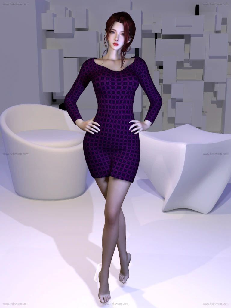 图片[10]-dlskd9.amyaimei_round_neck_dress.1-Hellovam资源网