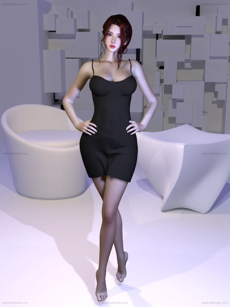 dlskd9.basic_halter_mini_dress.1-Hellovam资源网