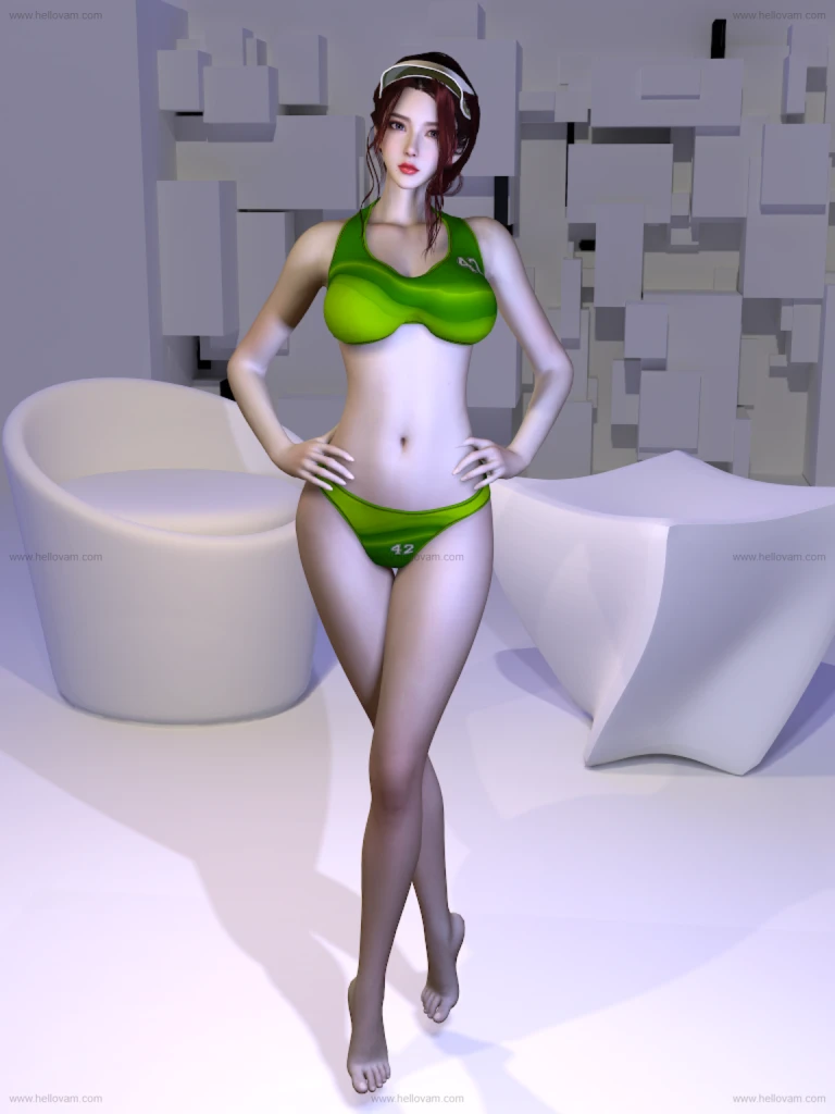 图片[2]-dlskd9.beachvally_bikini.1-Hellovam资源网