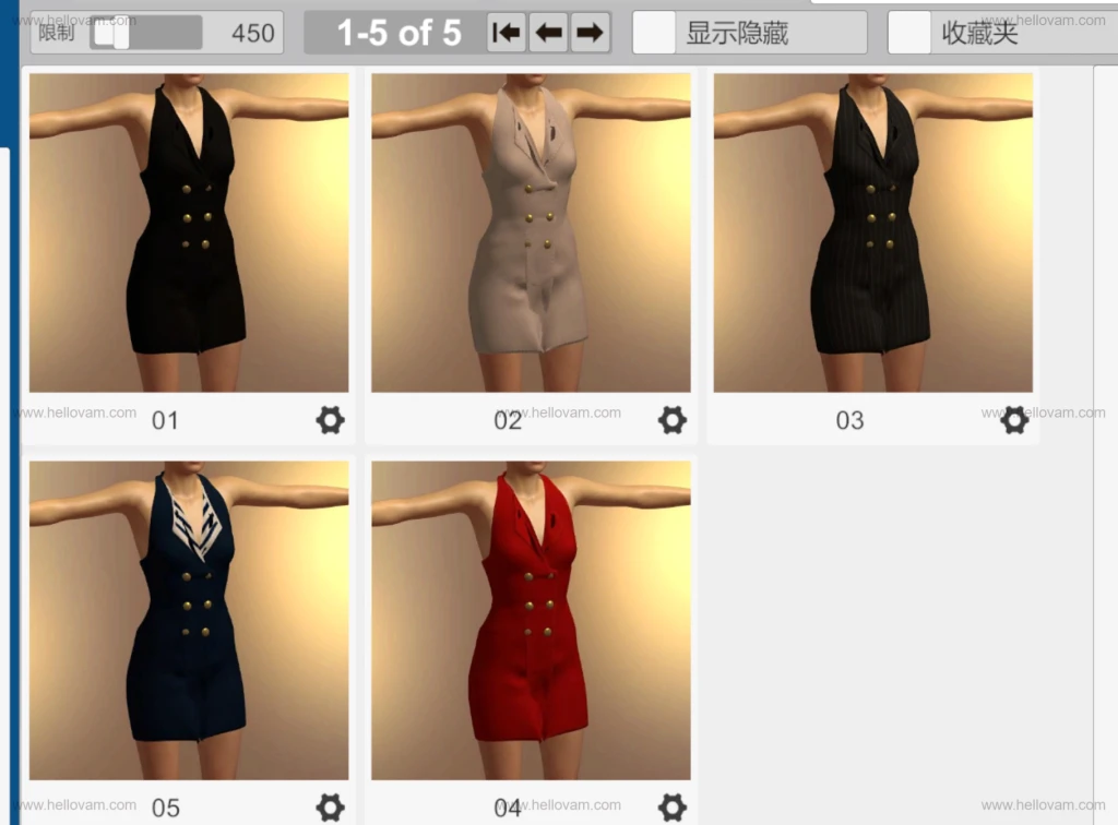图片[6]-dlskd9.blazer_dress_tote_set.1-Hellovam资源网