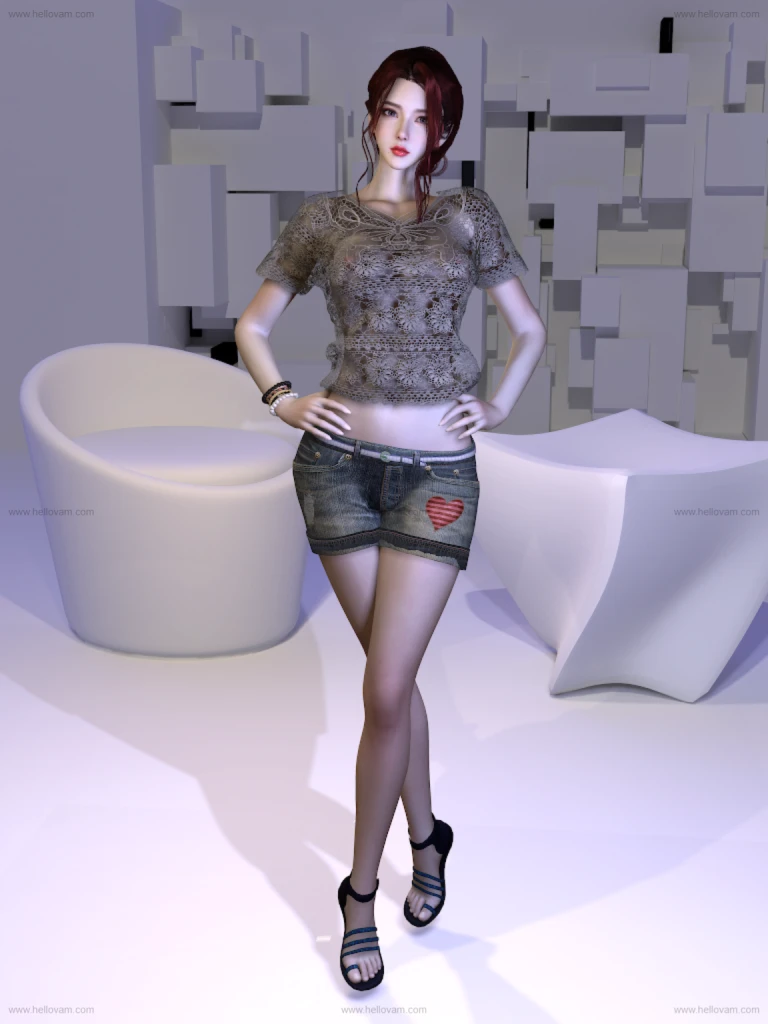 图片[3]-dlskd9.boho_shorts_outfit.1-Hellovam资源网