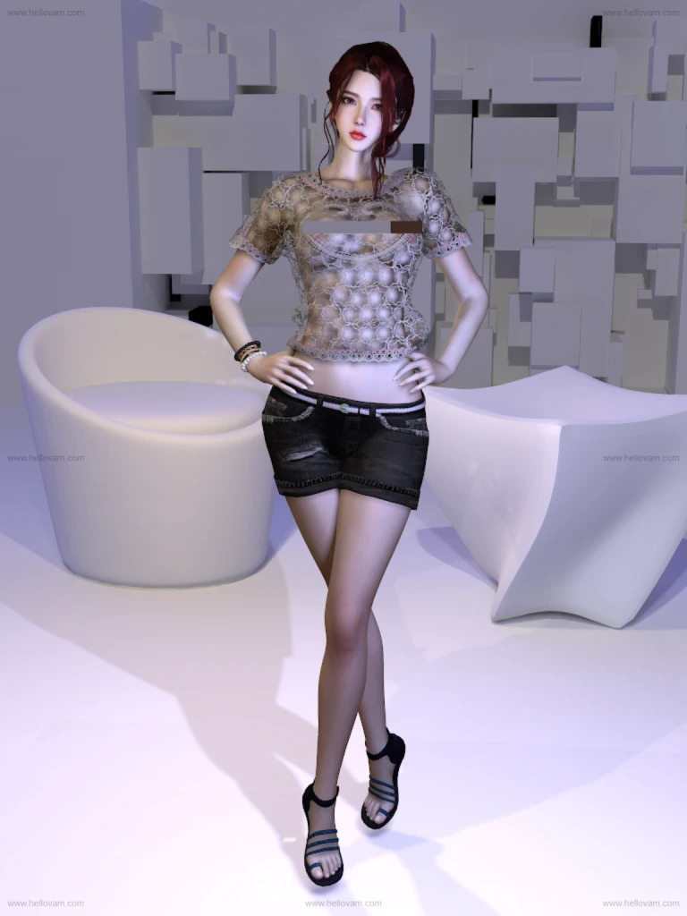 图片[4]-dlskd9.boho_shorts_outfit.1-Hellovam资源网