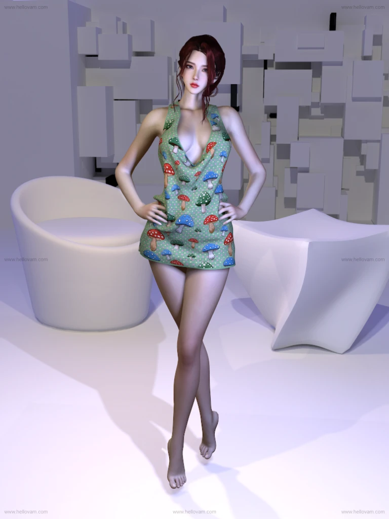 图片[2]-dlskd9.brigitte_mini_dress.1-Hellovam资源网