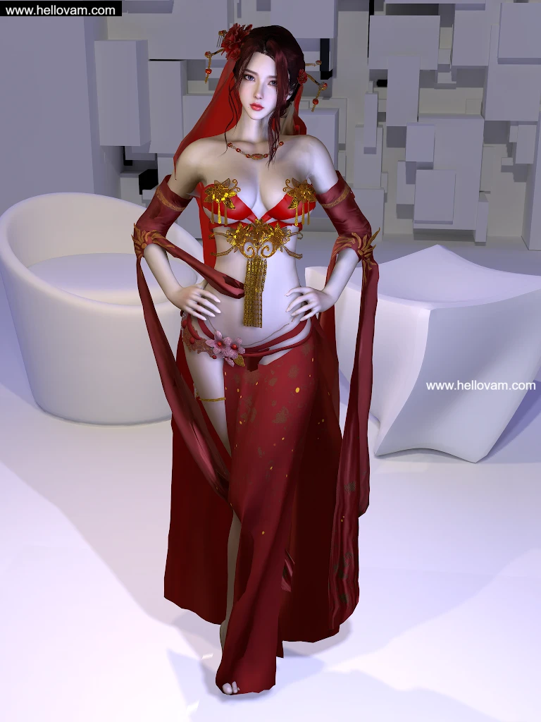 qingfeng.Priestess_Costume.1-Hellovam资源网