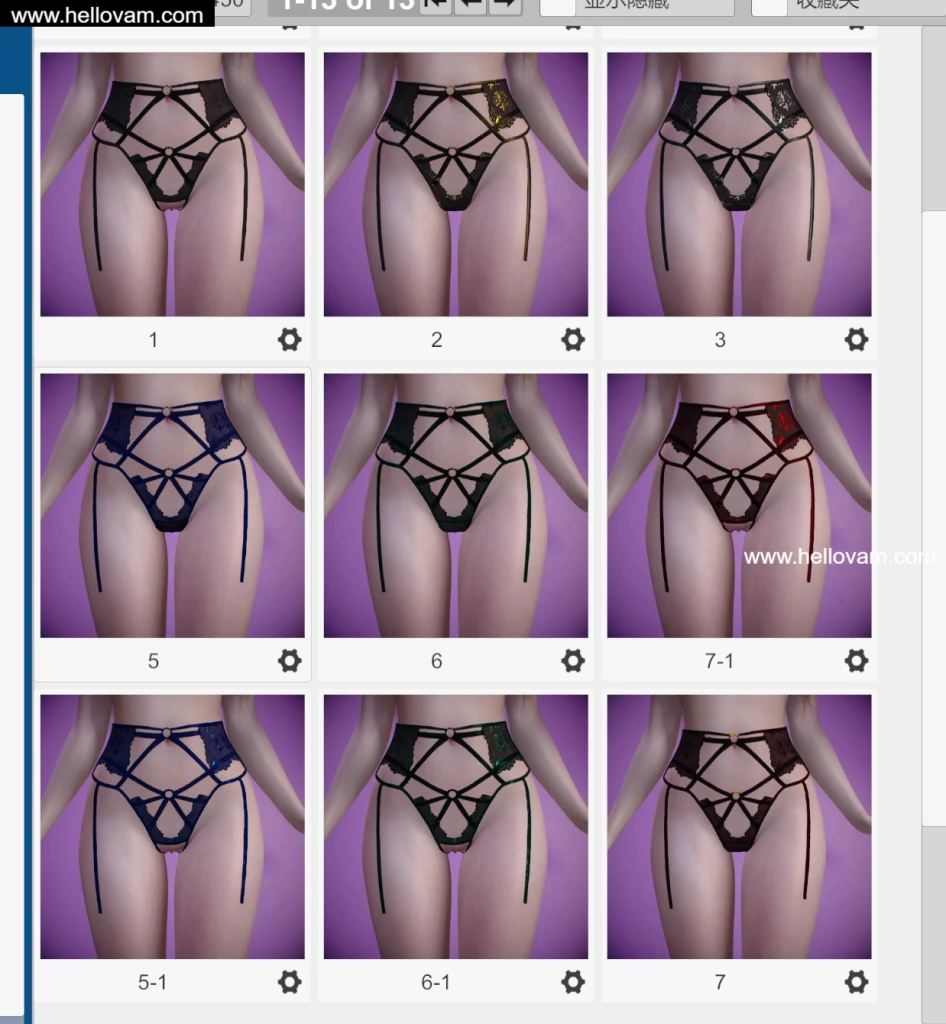 图片[7]-性感蕾丝套装starlu.Lace_sexy_suit1.1-Hellovam资源网