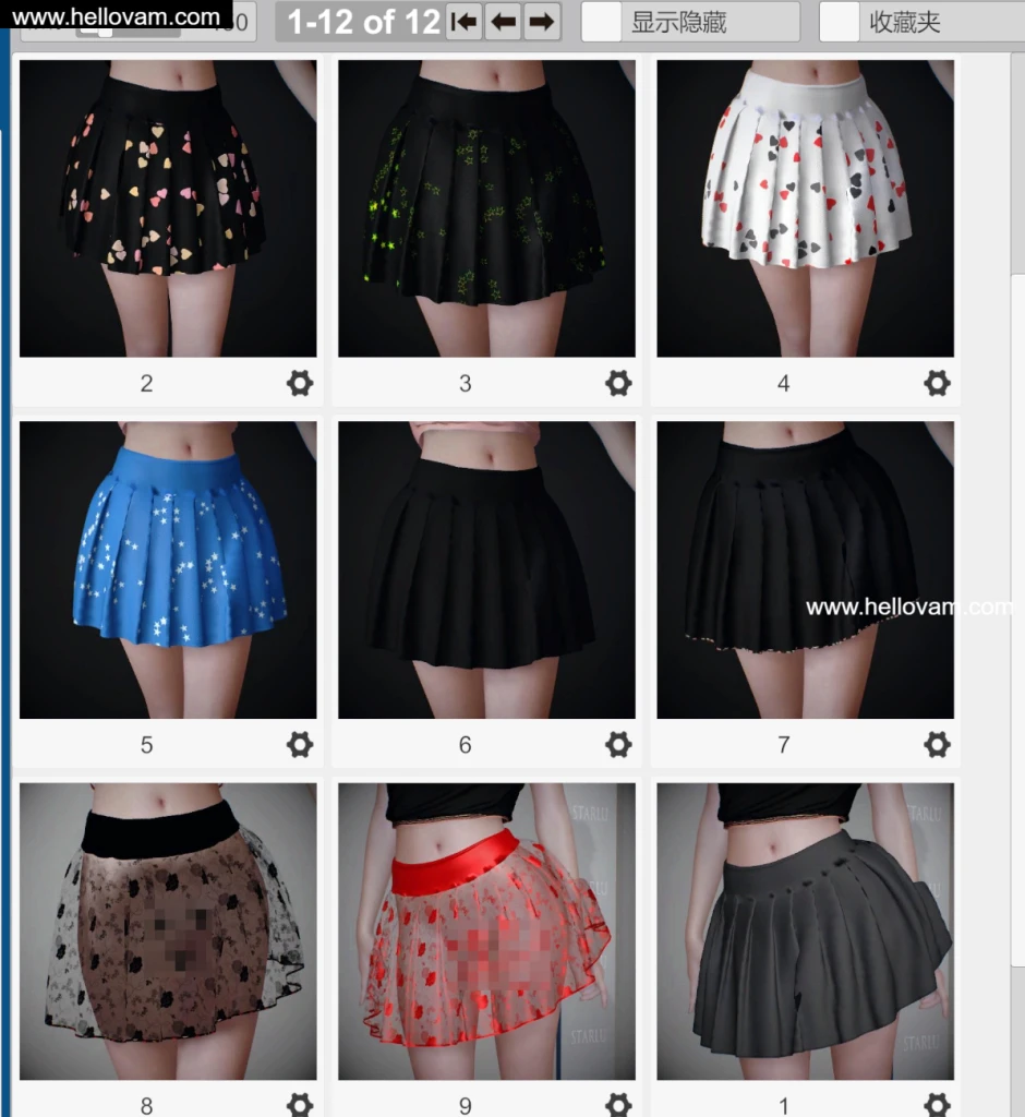 图片[8]-露肩连衣裙裙装套装starlu.Off-the-shoulder_dress_skirt_set.2-Hellovam资源网