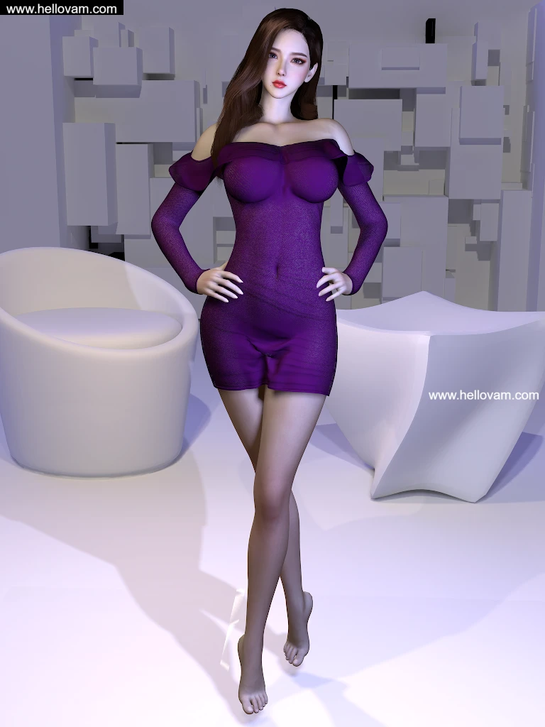 图片[3]-长袖裹身裙starlu.long_sleeve_wrap_skirt.2-Hellovam资源网