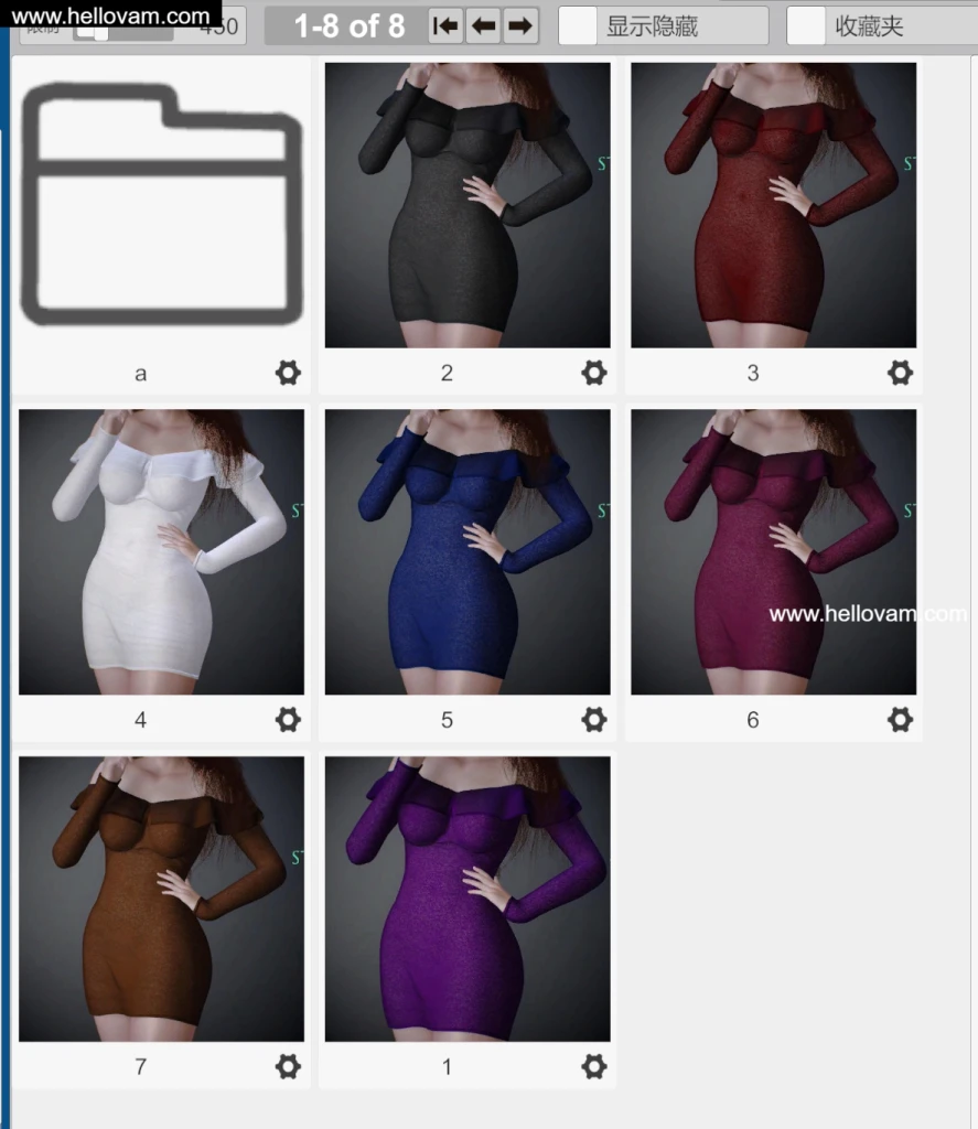 图片[6]-长袖裹身裙starlu.long_sleeve_wrap_skirt.2-Hellovam资源网