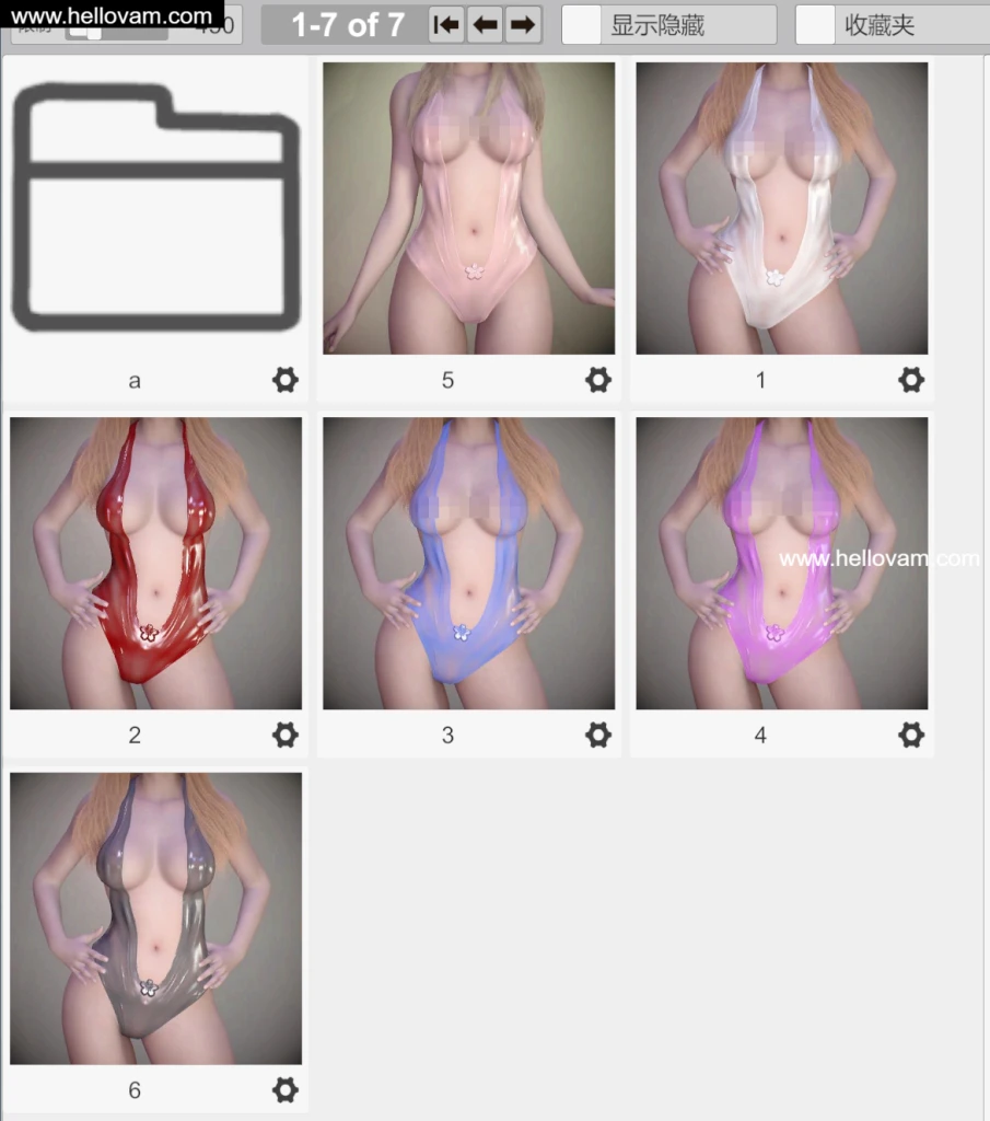 图片[7]-多款泳衣starlu.swimsuit.1-Hellovam资源网