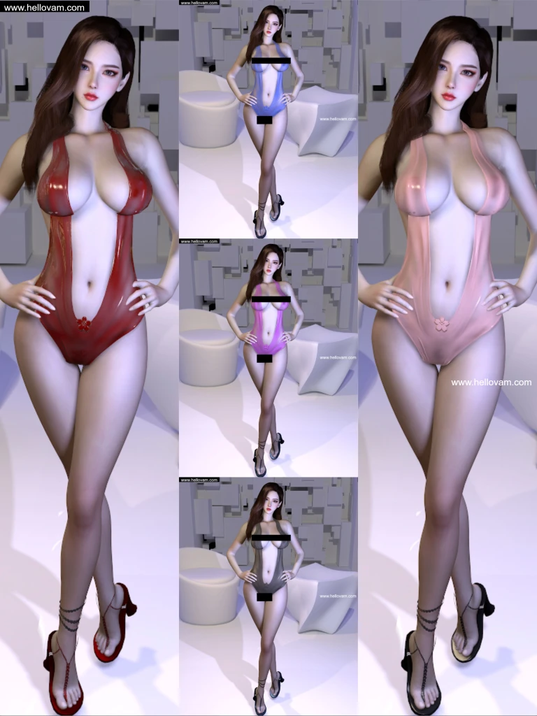 多款泳衣starlu.swimsuit.1-Hellovam资源网