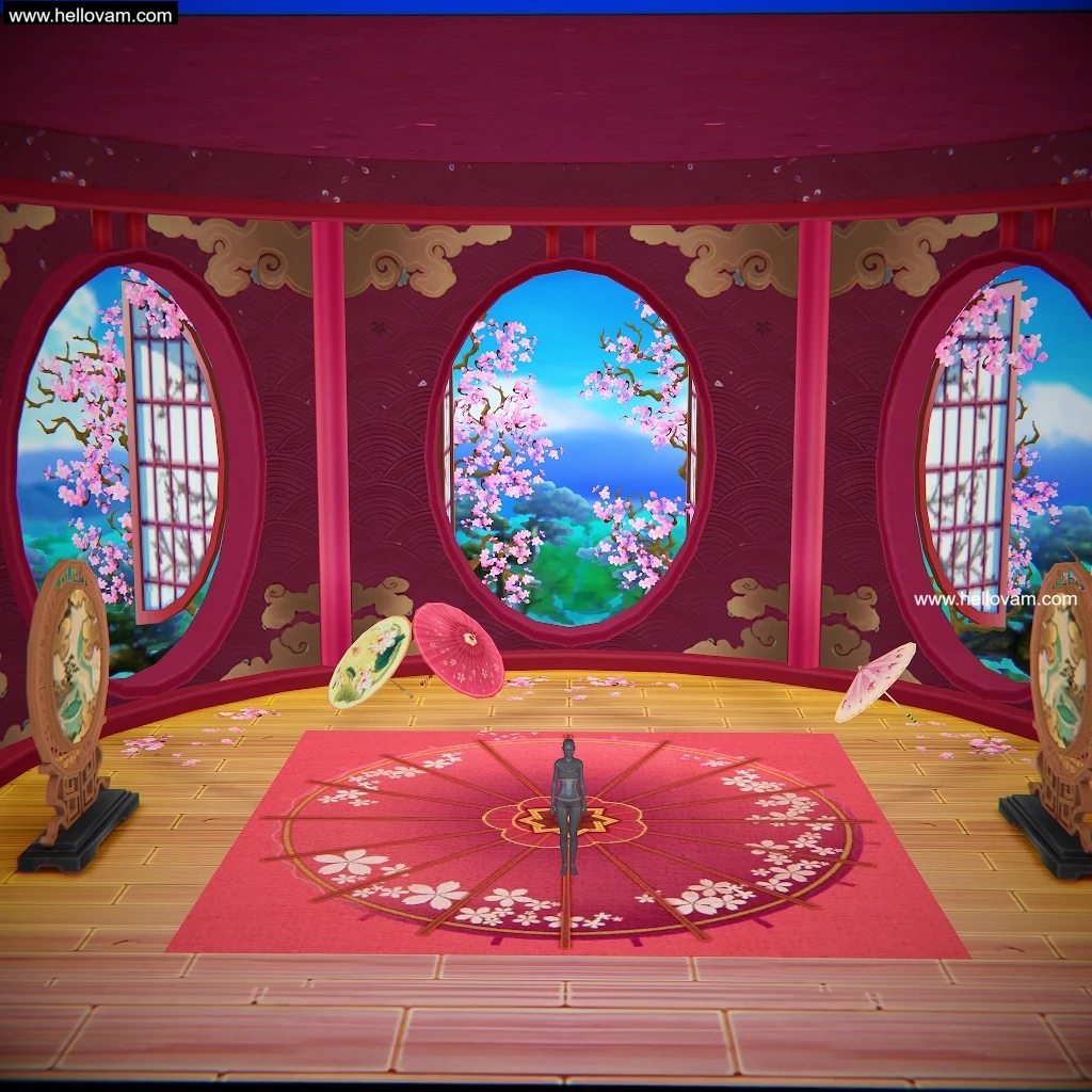 古风舞台starlu04-Hellovam资源网