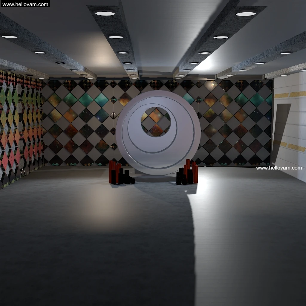 展示房whitespring c4 scene 5-Hellovam资源网