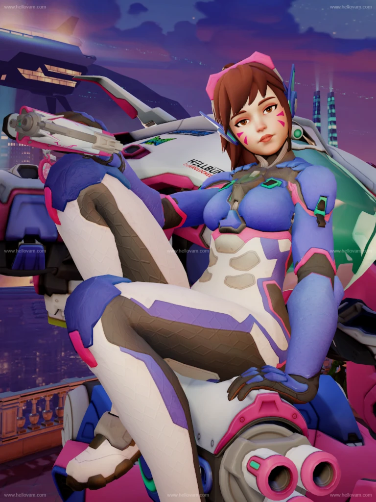 守望先锋_D.Va-Hellovam资源网