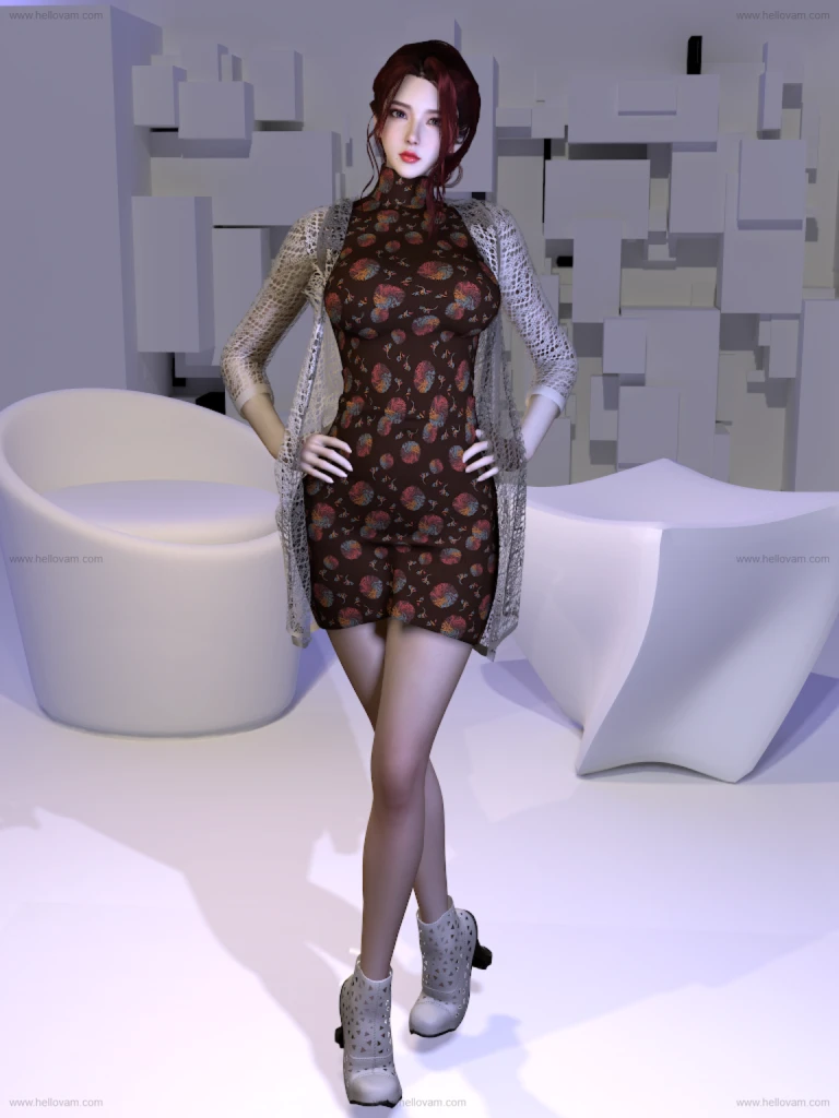 图片[5]-dlskd9.cardigan_dress.1-Hellovam资源网
